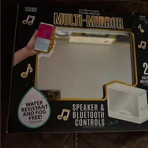 Love Ellie Multi-Mirror with Bluetooth Speaker